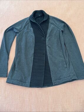 lululemon athletica soft French terry Cardigan - Bliss Break Wrap sweater